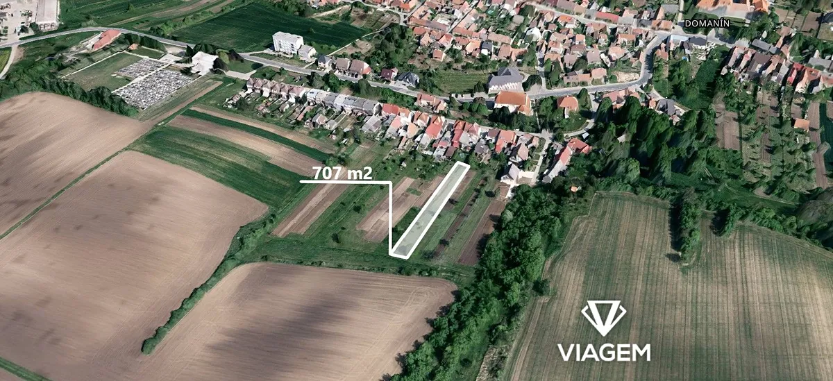 Prodej zahrady 707 m²